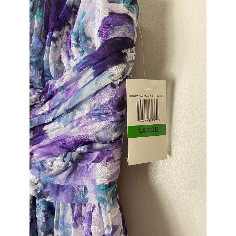 NWT JS COLLECTIONS DRESS GOWN MOTHER OF THE BRIDE FORMAL EVENING WEDDING GUEST - Picture 7 of 16